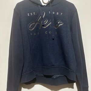 Aeropostale Dark Blue Hoodie Sweater